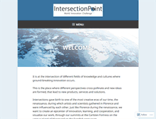 Tablet Screenshot of intersectionpoint.org
